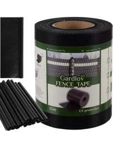 Tvoros juosta 19cmx35m 450g/ m2 juoda 23698