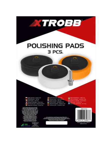 Poliravimo kempinė - rinkinyje 3 vnt.