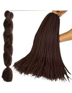 Sintetinės plaukų pynės rudos Soulima 23567