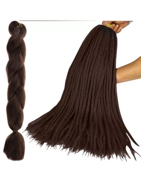 Sintetinės plaukų pynės rudos Soulima 23567