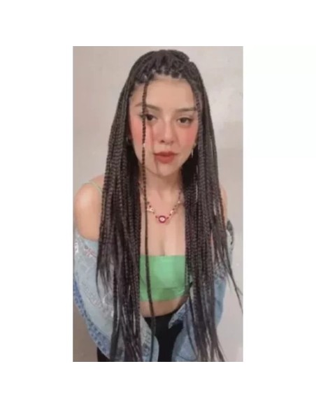 Sintetinės plaukų pynės rudos Soulima 23567