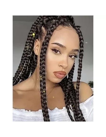 Sintetinės plaukų pynės rudos Soulima 23567