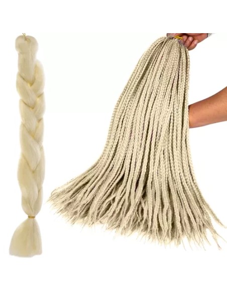 Sintetinės plaukų kasos blondinė Soulima 23556