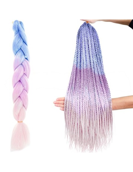 Sintetinės plaukų ombre pynės Soulima 23577