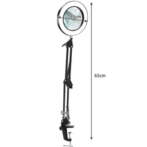 Didinamasis stiklas – juodas Izoxis 23893