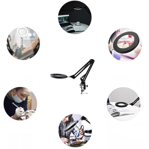 Didinamasis stiklas – juodas Izoxis 23893