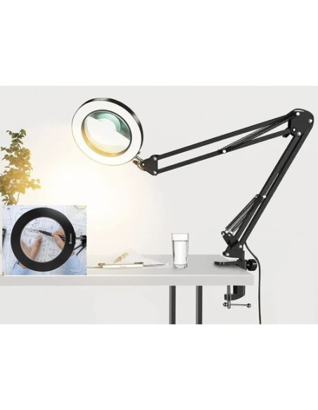 Didinamasis stiklas – juodas Izoxis 23893