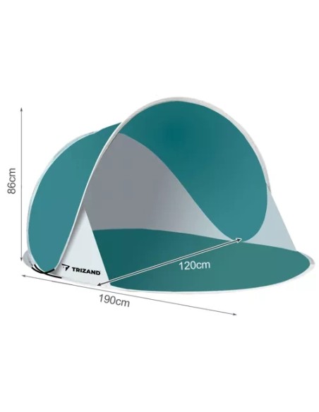 Paplūdimio palapinė 190x86x120cm Trizand 23856
