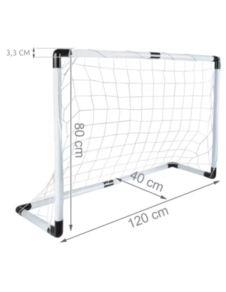 Futbolo vartai + kamuolys + pompa 23459