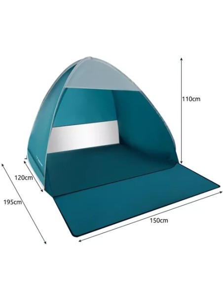 Paplūdimio palapinė 200x150x110cm Trizand 23479