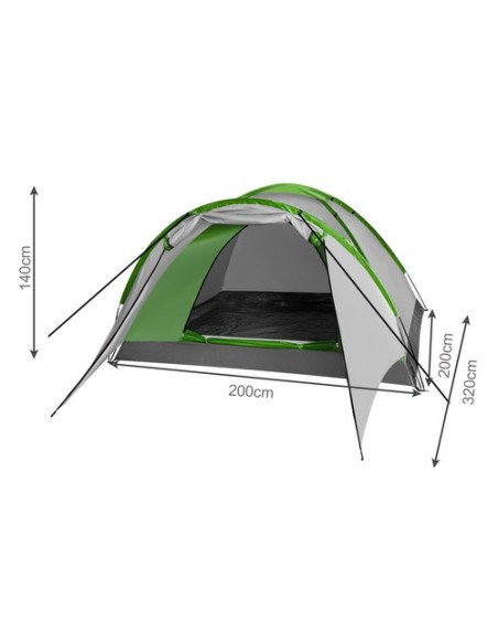 Turistinė palapinė 2-4 žmonėms. Nevada 23483