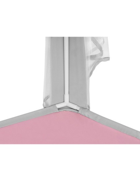 Vaikiška palapinė pilka ir rožinė Kruzzel 23476