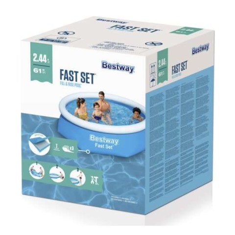 Išsiplečiantis baseinas 244x61cm - BESTWAY 57448