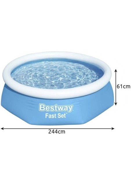 Išsiplečiantis baseinas 244x61cm - BESTWAY 57448