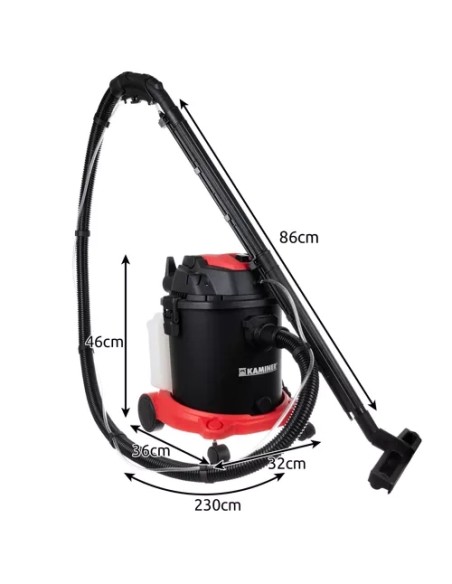 20L plovimo dulkių siurblys Kaminer 23918