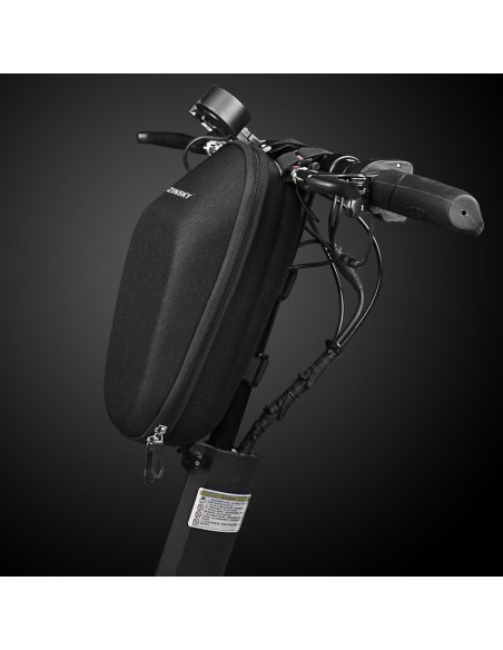 Vandeniui atsparus paspirtuko rankenos krepšys, 4L juodas