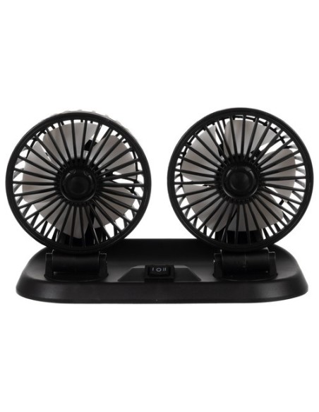 Automobilinis ventiliatorius 12V dvigubas Xtrobb 23222