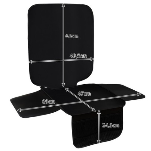 Automobilio sėdynės kilimėlis iš eko odos 24572