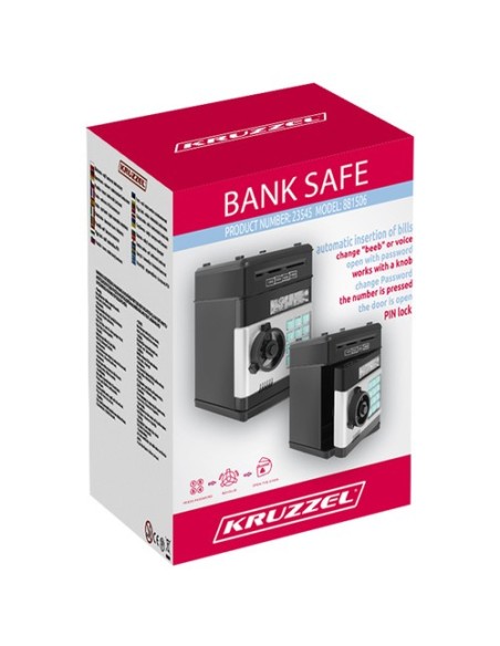 Piggy bank - seifas / elektroninis bankomatas 23545