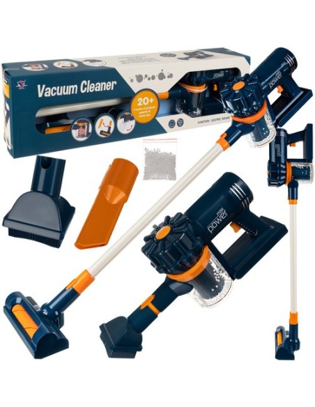 Vaikiškas vertikalus dulkių siurblys - mėlynas 23544