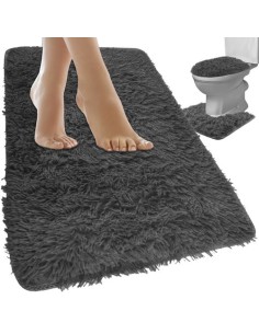 Vonios kilimėlių komplektas – pilkas Ruhhy 24353