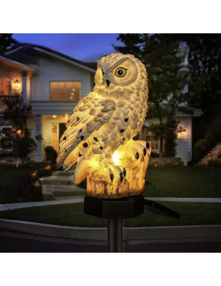 Saulės sodo lempa - pelėda Gardlov 23847