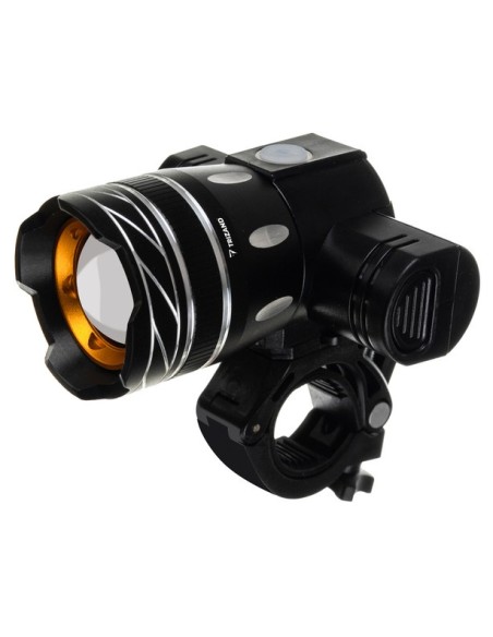 T6 USB dviračio žibintas + galinis žibintas 23681