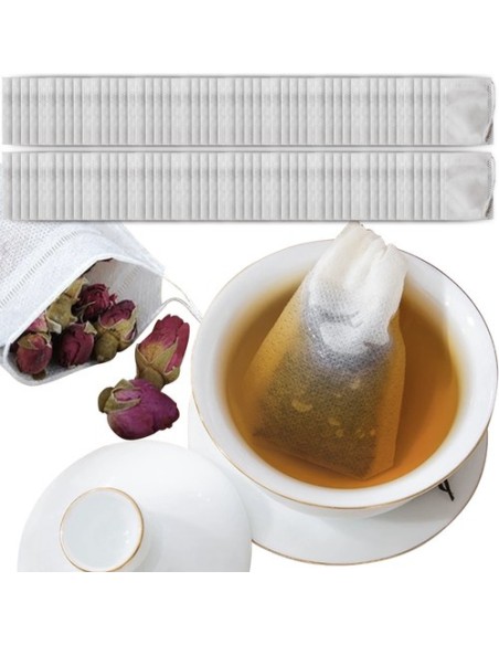 Arbatos maišeliai - 100 vienetų rinkinys. Ruhhy 23841