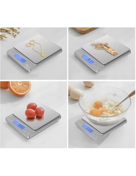 Virtuvinės svarstyklės 2kg Ruhhy 24210