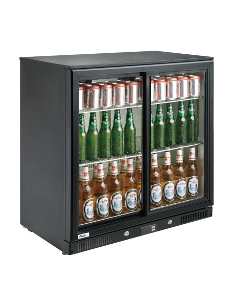 Baro šaldytuvas gėrimams 2 durų plotis 90cm 228L Baro šaldytuvas gėrimams 2 durų plotis 90cm 228L