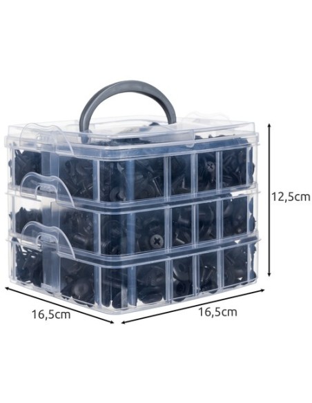 Automobilinių spaustukų rinkinys + traukiklis Xtrobb 24297