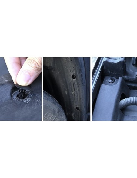 Automobilinių spaustukų rinkinys + traukiklis Xtrobb 24297