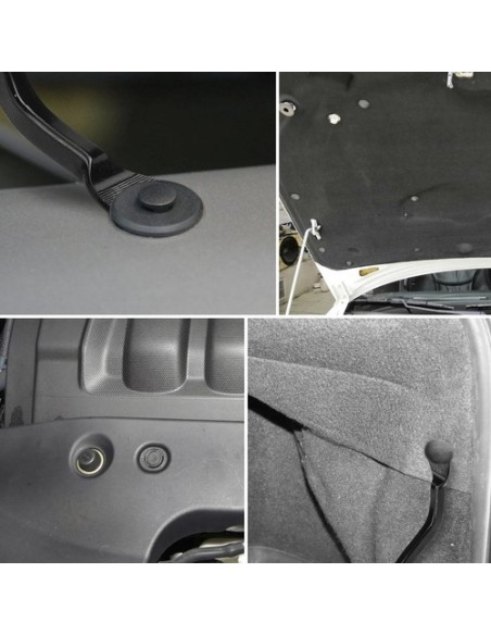 Automobilinių spaustukų rinkinys + traukiklis Xtrobb 24297