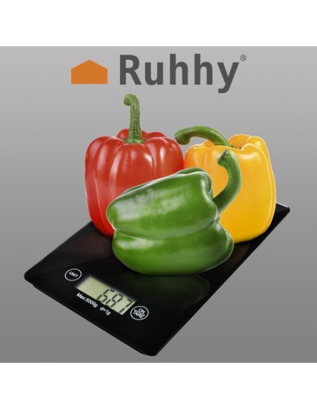 Ruhhy 24211 plokščios virtuvinės svarstyklės