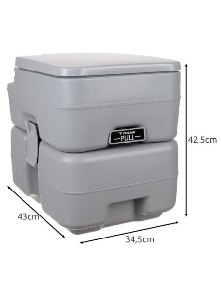 Trizand 24498 nešiojamas tualetas