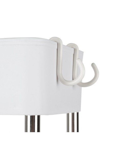 Virtuvės/ vonios kambario lentyna ant ratukų Ruhhy 24291