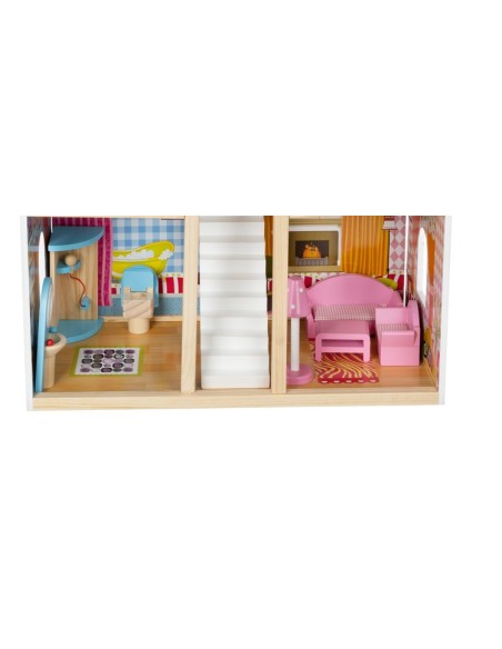 Medinis lėlių namelis – vila su baseinu D11251