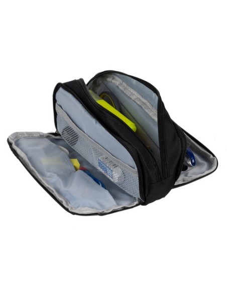 Trigubas sulankstomas pieštukų dėklas - juodas Maaleo 24476