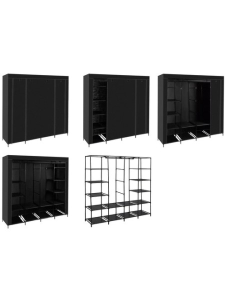 Sulankstoma audinio spinta 170x170cm Ruhhy 23740