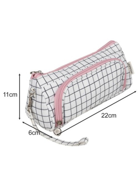 Sulankstomas dvigubas pieštukų dėklas Maaleo 24509