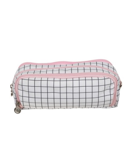 Trigubas sulankstomas pieštukų dėklas – languotas Maaleo24514