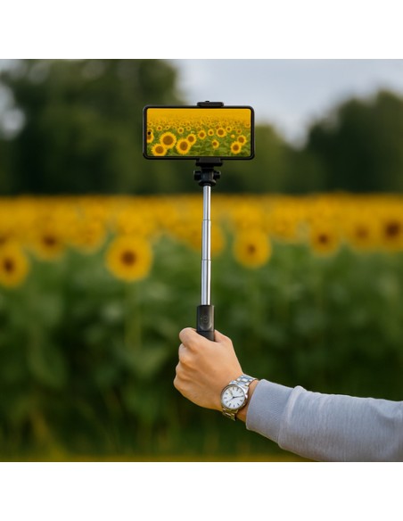Asmenukių lazda / trikojis + nuotolinio valdymo pultas Izoxis 23518