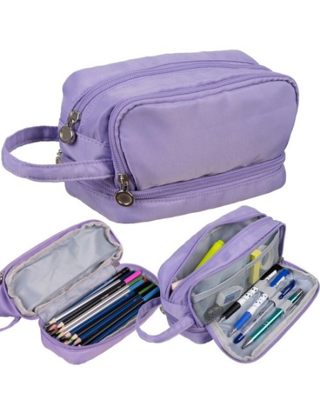 Maaleo 24518 keturių skyrių sulankstomas pieštukų dėklas