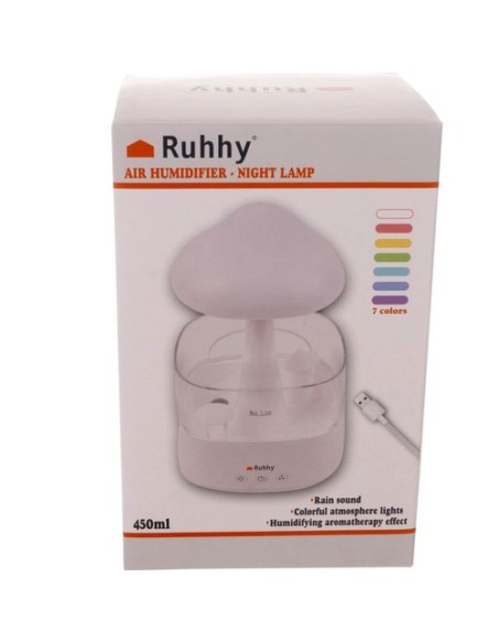 Oro drėkintuvas - naktinė lempa Ruhhy 24378