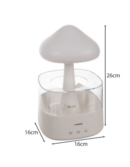 Oro drėkintuvas - naktinė lempa Ruhhy 24378