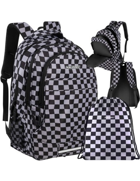 Kuprinė 22L - šaškių lenta Kruzzel 24530