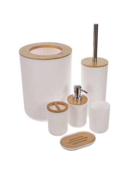 Vonios reikmenų rinkinys - baltas Ruhhy 24635