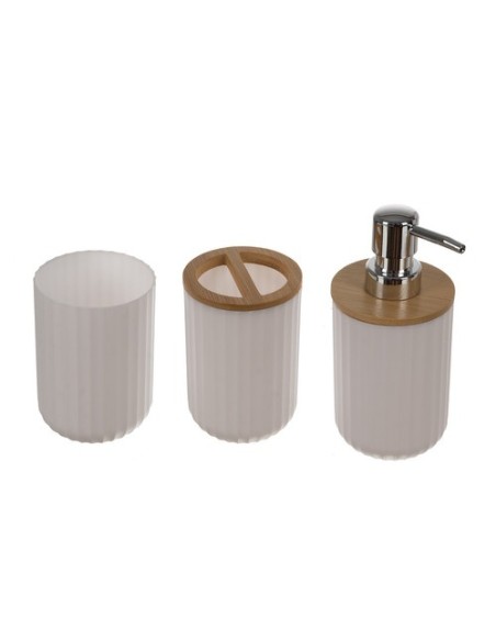 Vonios reikmenų rinkinys - baltas Ruhhy 24635