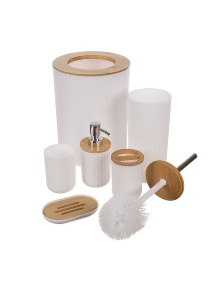 Vonios reikmenų rinkinys - baltas Ruhhy 24635