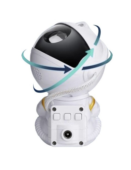 Izoxis 24329 astronautas LED žvaigždžių projektorius